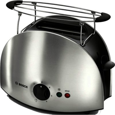 Bosch TAT6901GB 2 Slice Toaster in Stainless Steel Bosch TAT6901GB 2 Slice Toaster in Stainless Steel